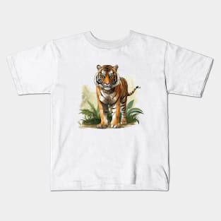 Sumatran Tiger Kids T-Shirt